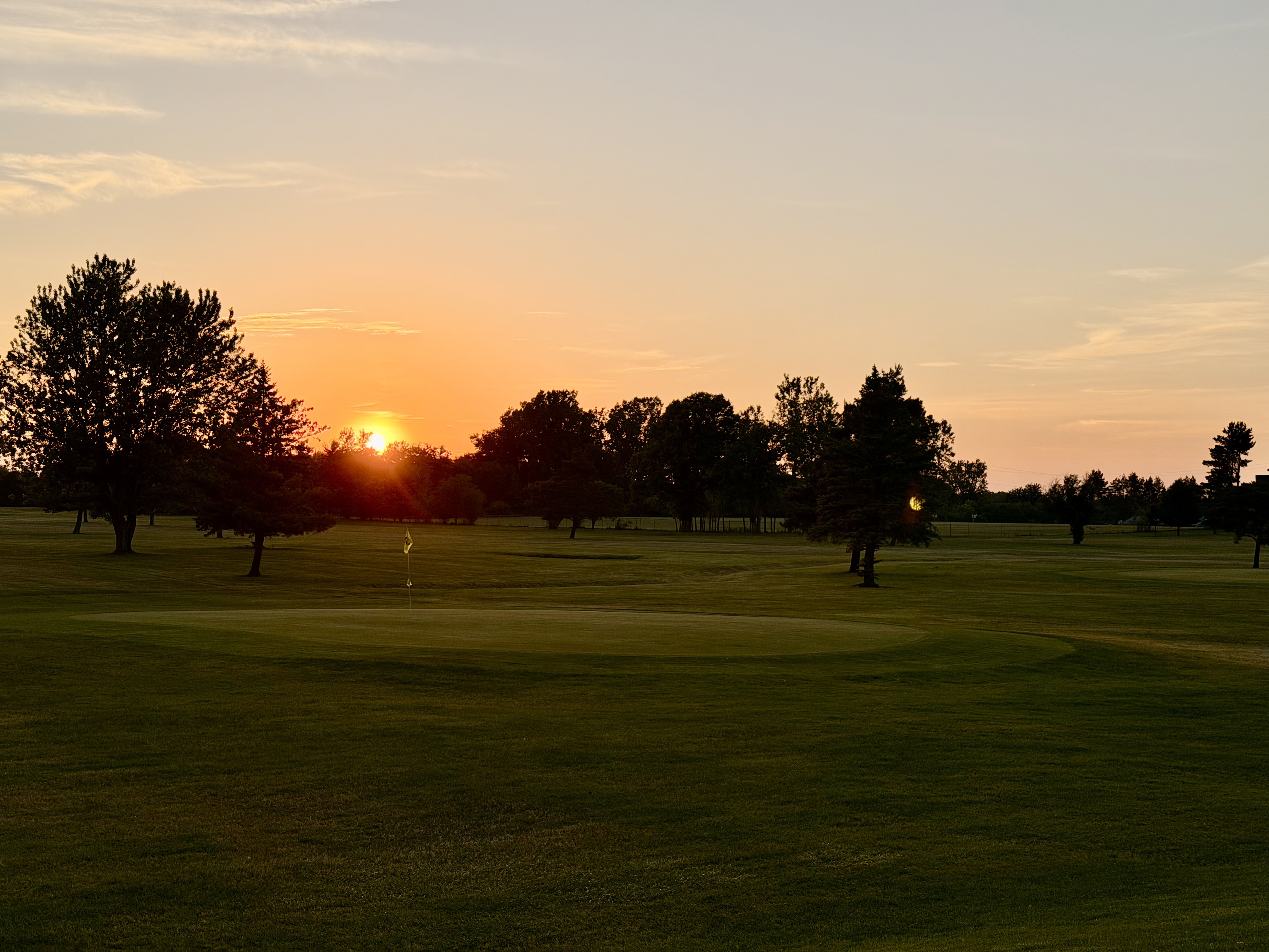 View of the Dutch Hollow golf course